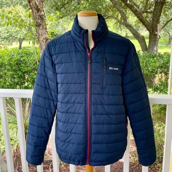 Gyde Supply Co. by Gerbing Navy Heated Puffer Jacket. Size XL. (Battery not incl - Picture 10 of 10